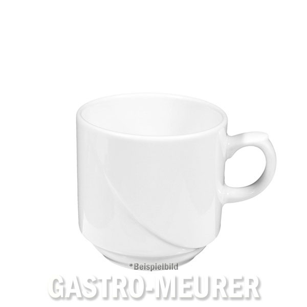 Laguna Kaffeebecher mit Henkel 0,25 l stapelbar,  Seltmann Weiden