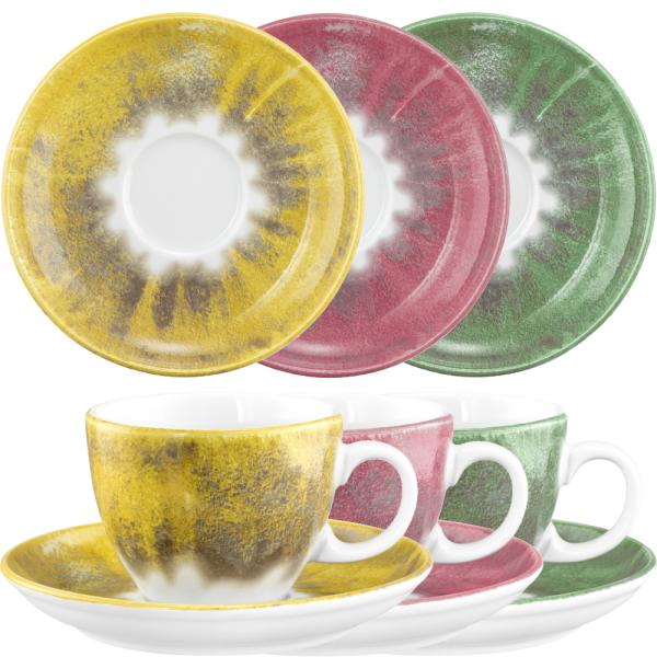 Untertasse 14,7 cm Seltmann Weiden 1131 MODERN LIFE Batik