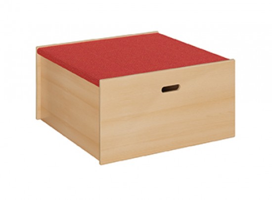 Quadratpodest geschlossen Höhe 40 cm