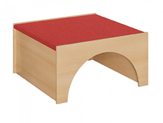 Quadratpodest als Tunnel Höhe 40 cm