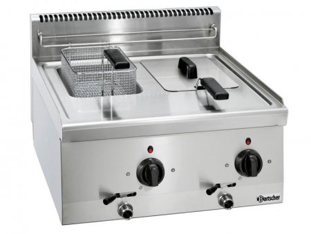 Bartscher Elektro-Doppel-Friteuse 2 x 6 Liter Serie 600,