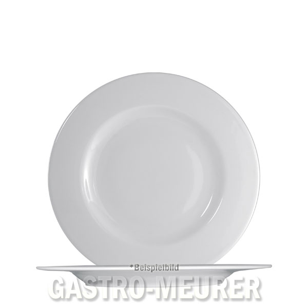 Ischia White, Teller flach 26 cm Saturnia