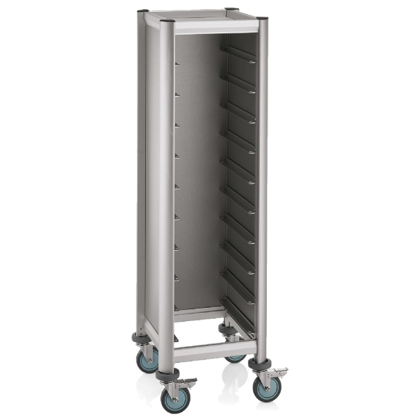 SINGLE Tablettwagen für 10 Tabletts 45,5 x 35,5 cm