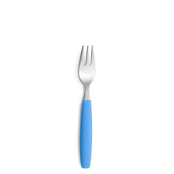 Kuchengabel 16,9 cm Pixel Farbe Sky