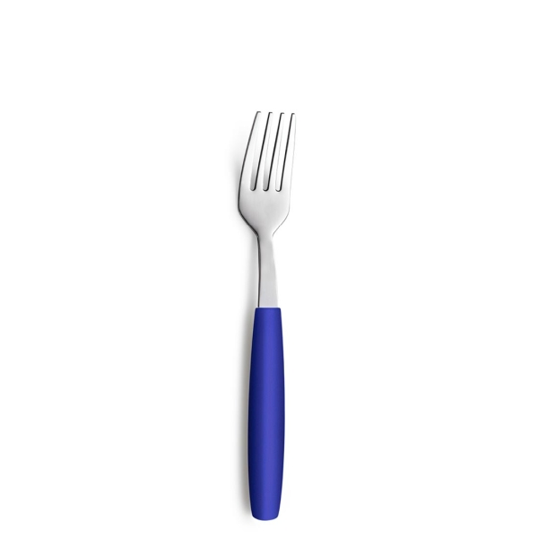Dessertgabel / Kindergabel 17,6 cm Pixel Farbe Ocean