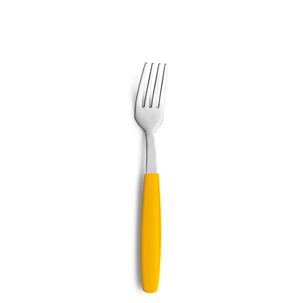 Dessertgabel / Kindergabel 17,6 cm Pixel Farbe Sunny