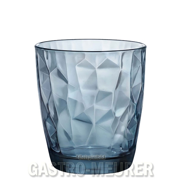 Diamond Ocean Blue Tumbler 39 cl Bormioli
