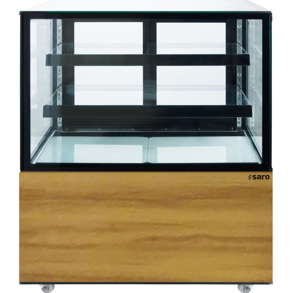 Saro Kuchenvitrine Holzdekor 300 L Modell MAXIME