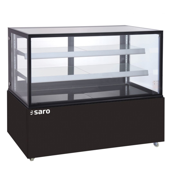 Saro Kuchenvitrine 510 L schwarz VANESSA