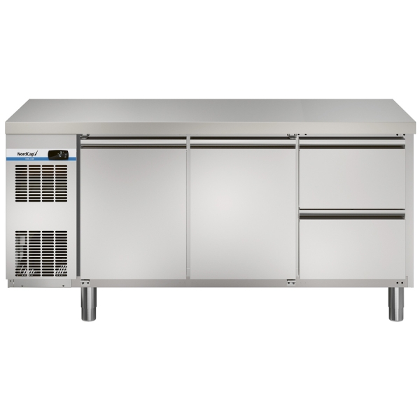 NordCap COOL-LINE Kühltisch 3Türen 2 Schub KT-CL 1695 2T 2Z