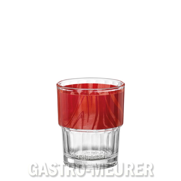 Bormioli Rocco Natura Red 20 cl Lyon Optique Tumbler Stapelbecher
