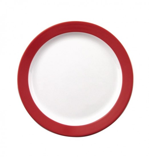 Eschenbach Teller flach Fahne 24,0 cm, rot, Color mit System