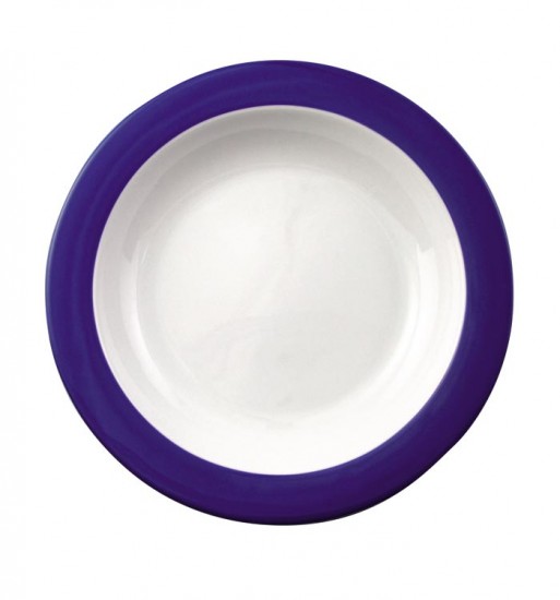 Eschenbach Teller tief Fahne 21,5 cm, blau, Color mit System