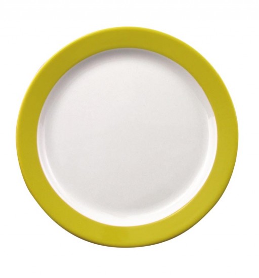 Eschenbach Teller flach Fahne 19,0 cm, gelb, Color mit System
