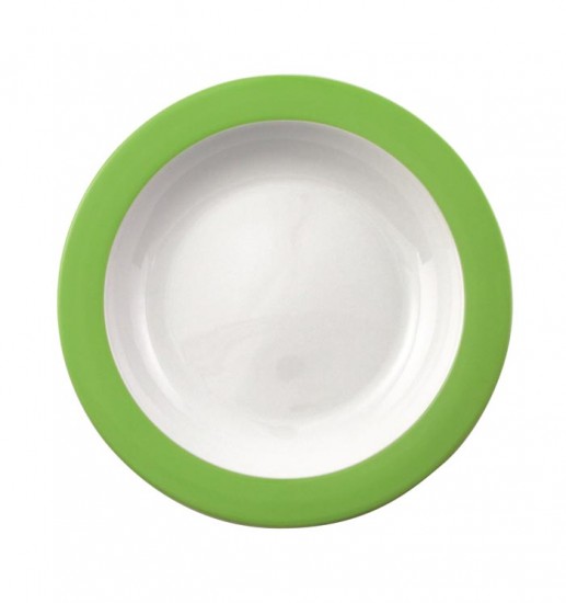Eschenbach Teller tief Fahne 21,5 cm, grün, Color mit System