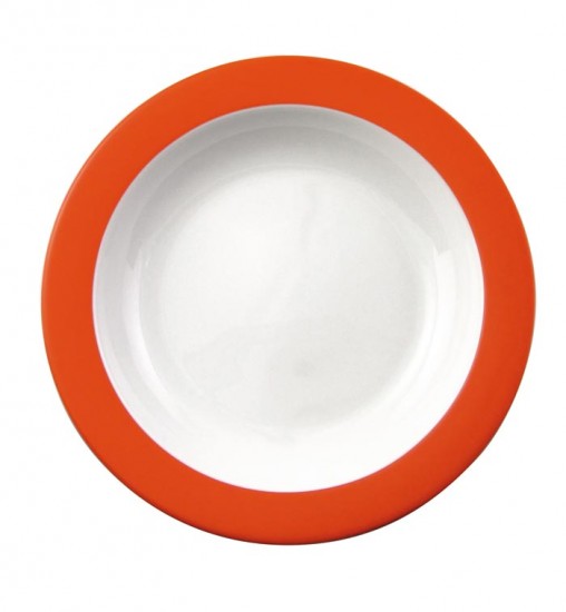 Eschenbach Teller tief Fahne 21,5 cm, orange, Color mit System