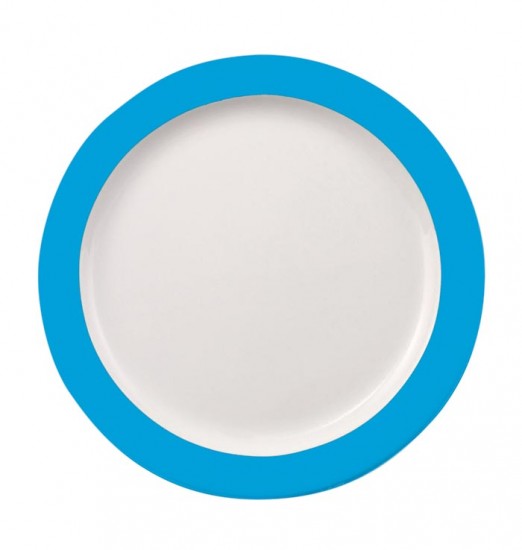 Eschenbach Teller flach Fahne 19,0 cm, hellblau, Color mit System