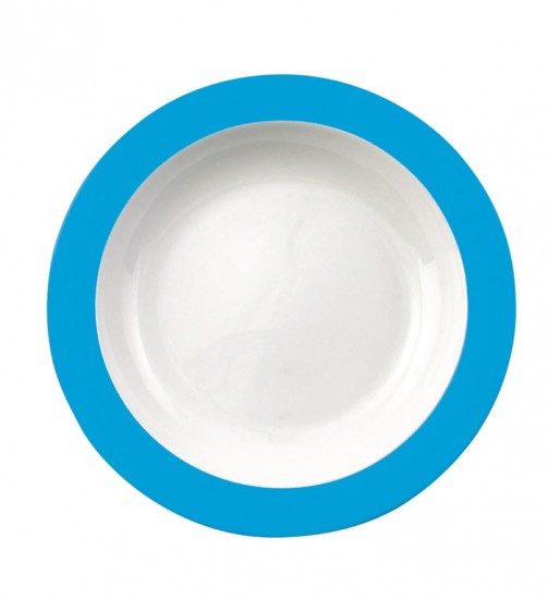 Eschenbach Teller tief Fahne 21,5 cm, hellblau, Color mit System