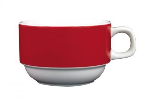Eschenbach Obertasse 0,18 l niedrig, rot, Color mit System