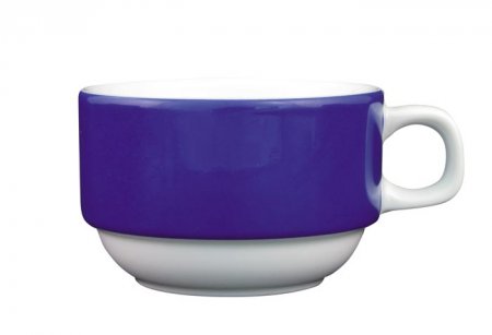 Eschenbach Obertasse 0,18 l niedrig, blau, Color mit System