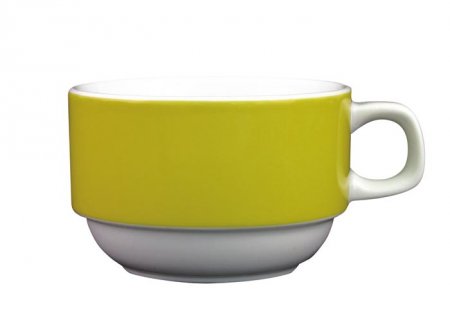 Eschenbach Obertasse 0,18 l niedrig, gelb, Color mit System