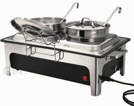Bartscher Elektro-Suppen-Chafing Dish m. 2 x 4 Liter