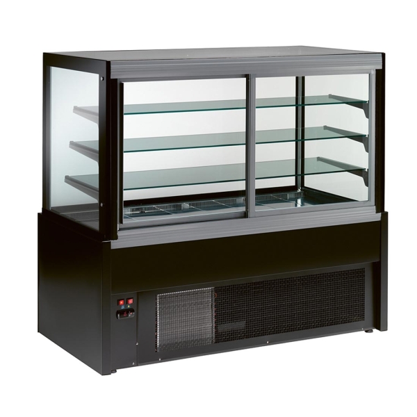 NordCap Serie Kristall 100 UM Panorama- Kühlvitrine