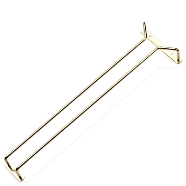 Gläserschiene vermessingt 61,5 cm WAS