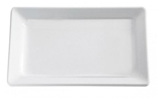 APS Melamin Tablett, weiß  GN 2/4 Pure