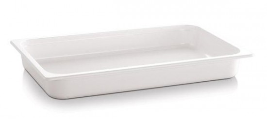APS GN-Behälter Ecoline 6,5 cm tief GN 1/2 weiß