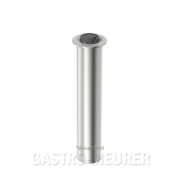 Deckelspender Edelstahl für Thekeneinbau 60 cm