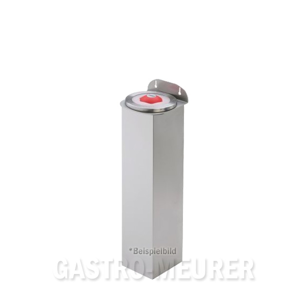 Becherspender Kunststoff, Ø 62-98mm Wandmontage 66 cm