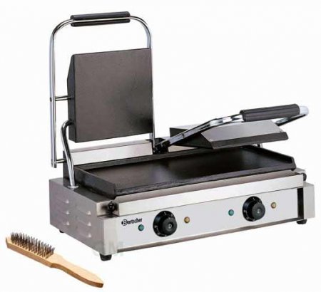 Bartscher Elektro-Doppel-Kontaktgrill glatt/glatt