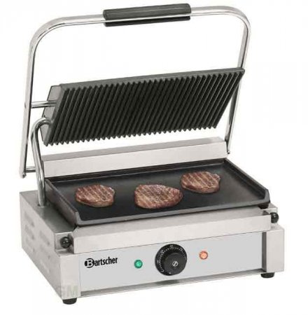 Bartscher Elektro-Kontaktgrill Panini gerillt/glatt