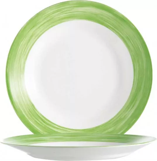 Arcopal Brush Teller flach 15,5 cm grün
