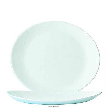 Teller/Steakplatte flach 30 cm Restaurant White
