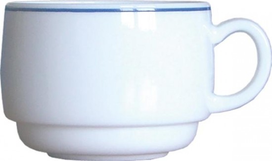 Obertasse stapelbar 0,19 l Gastronomie Delft -Auslaufartikel-