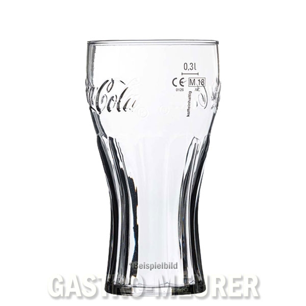 Coca-Cola FH37 Konturglas 37 cl (0,3 l /-/)