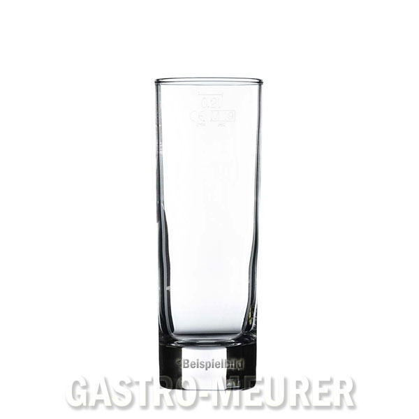Longdrinkbecher Islande Tubo 22 cl 0,2 l /-/