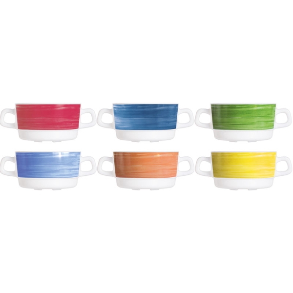 Brush Suppentasse 32 cl in 6 Farben