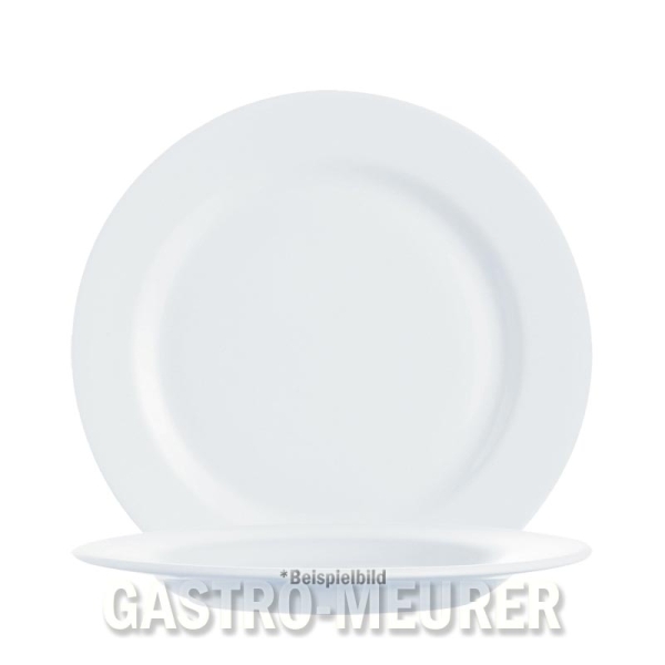 Intensity White, Teller flach Ø 24 cm