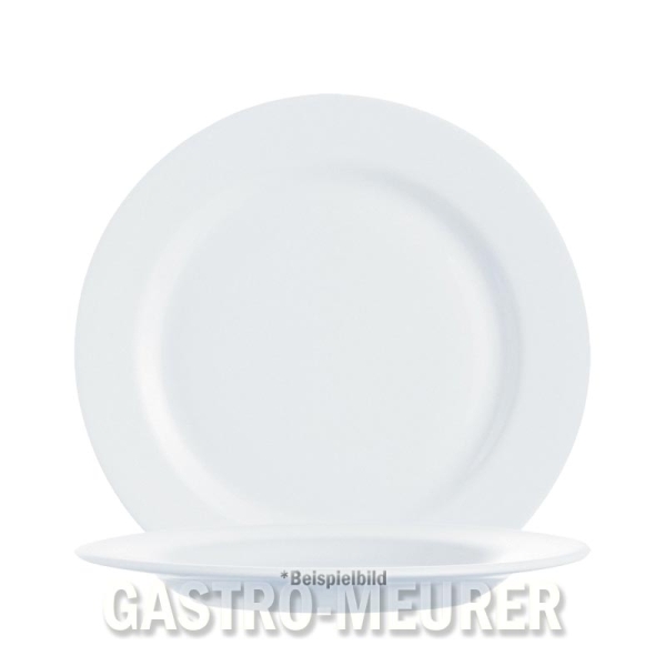 Intensity White,Teller flach Ø 20,5 cm