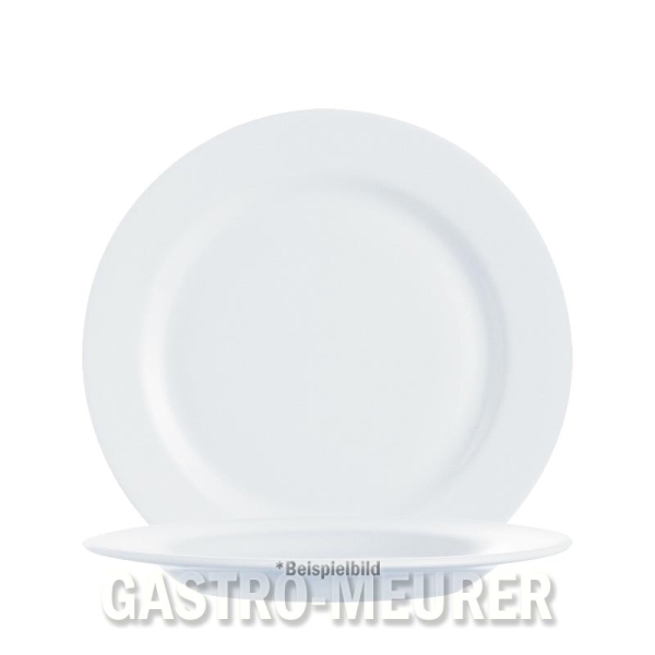 Intensity White,Teller flach Ø 16 cm