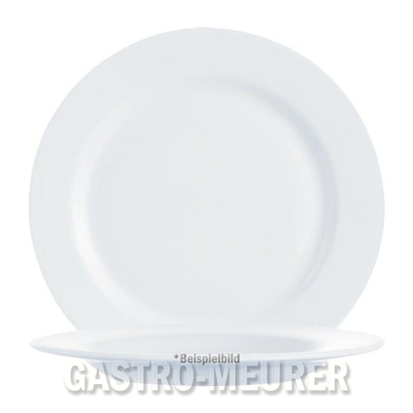 Intensity White, Teller flach Ø 27,5 cm