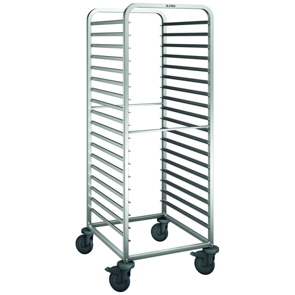 B.PRO Regalwagen RWR 161 m. Kst.-Rollen