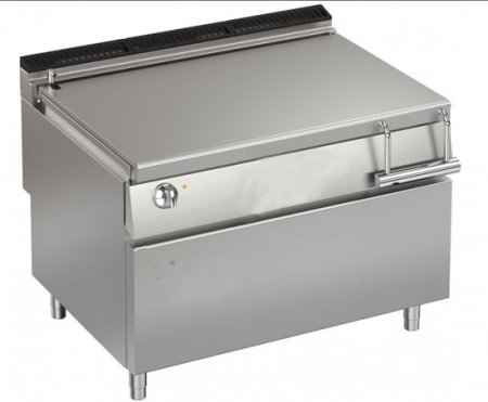AFG Kippbratpfanne Elektro 120 Liter Duplextiegel Motor, Queen 900