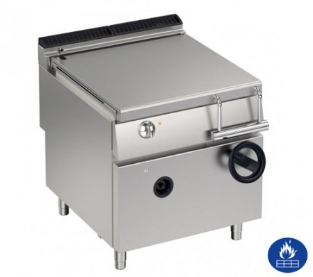 AFG Kippbratpfanne Gas 80 Liter Duplextiegel, Queen 900