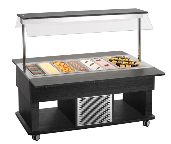 Bartscher Buffetwagen Kids K4110-150A, 4 x GN 1/1