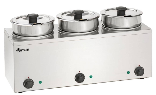 Bartscher Bain-Marie Hot Pot 3 x 3,5 Liter