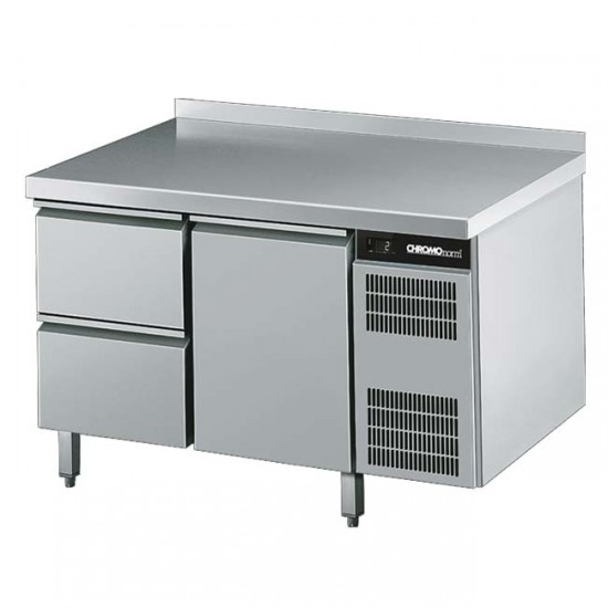 CHROMOnorm Kühltisch GN 1/2, 2 Züge